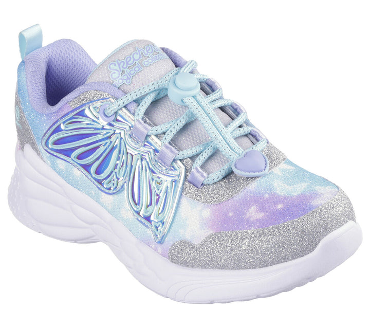 SKECHERS NIÑA ZAPATILLA DREAM RACER SILVER