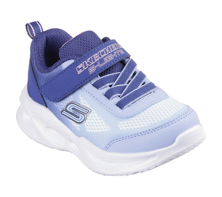 SKECHERS NIÑA ZAPATILLA SKECHERS SOLA GLOW NAVY/LIGHT BLUE