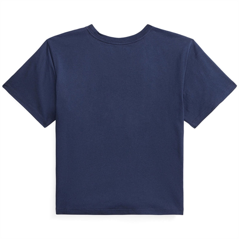 RALPH LAUREN NIÑA TSHIRT VARSITY FRENCH NAVY