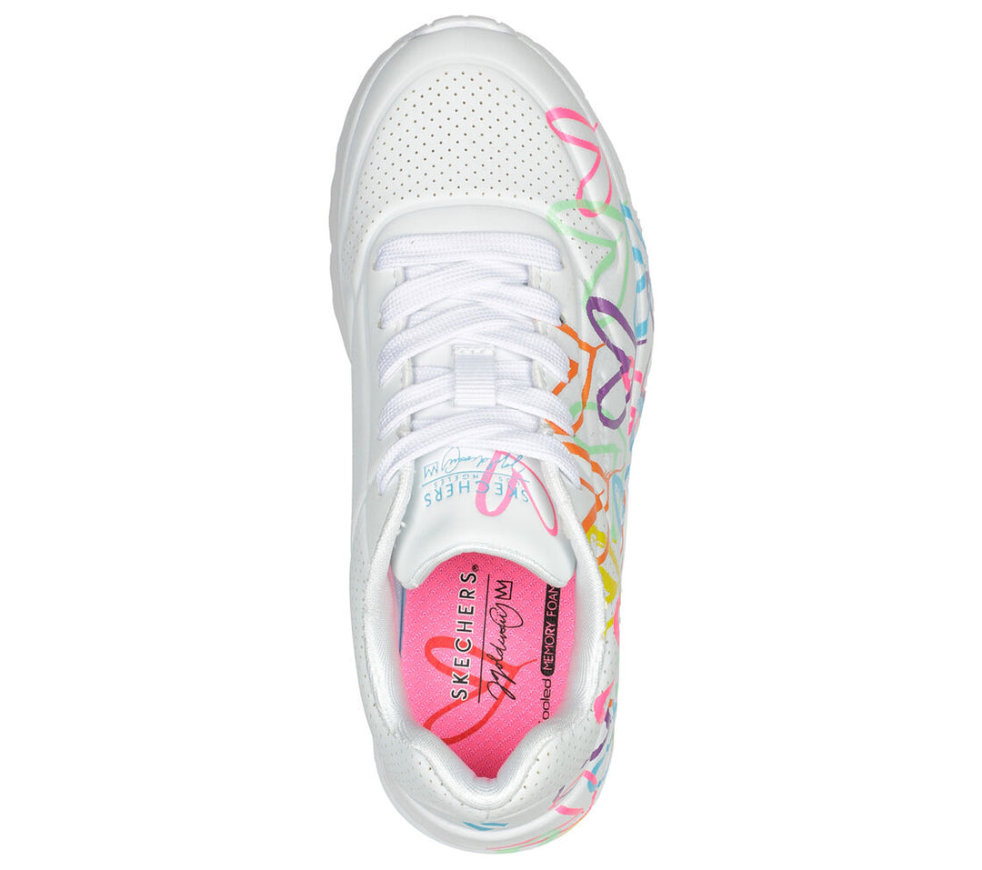 SKECHERS NIÑA ZAPATILLA UNOLITE WHITE