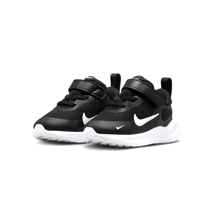 NIKE BEBE NIÑO ZAPATILLA NIKE REVOLUTION 7 BLK/WHT