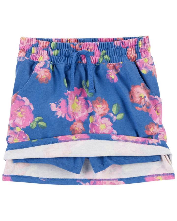 OSHKOSH NIÑA FALDA SHORT FLORAL MISC