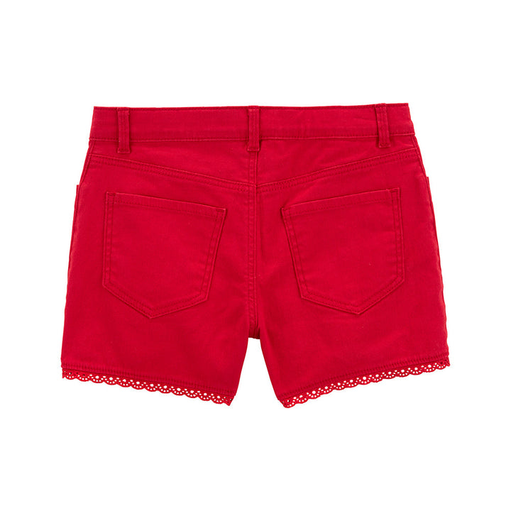 OSHKOSH NIÑA SHORT RED SHORT