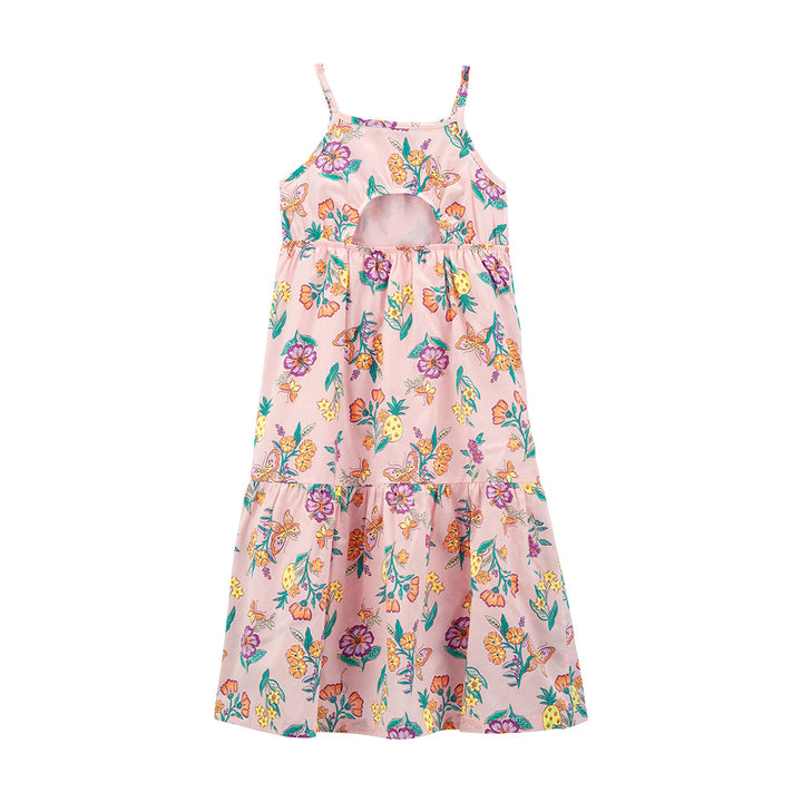 CARTERS NIÑA VESTIDO PNK FLRL LAWN MIDI