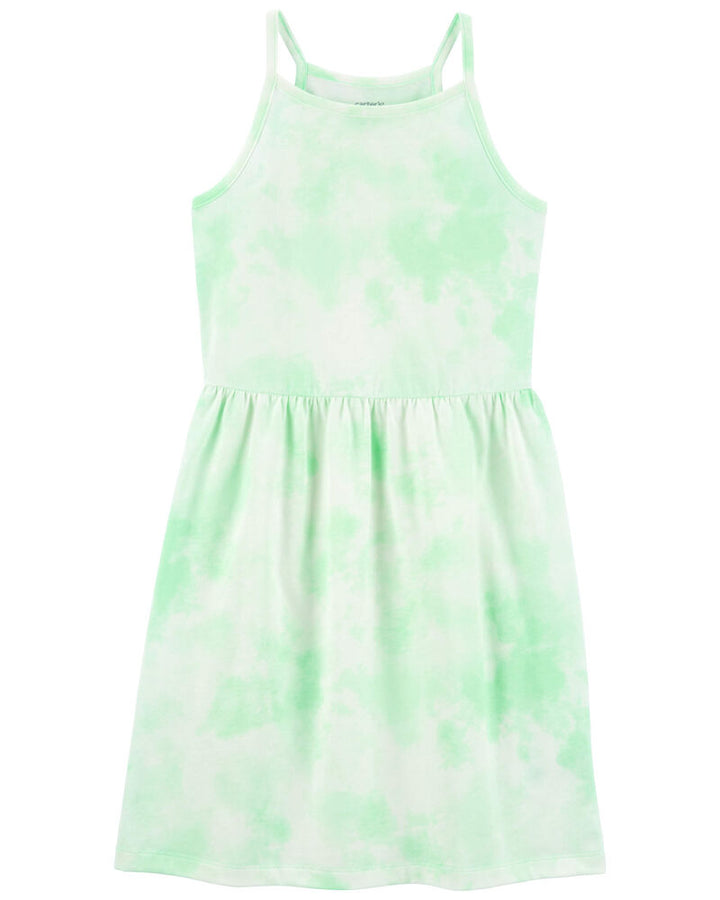 CARTERS NIÑA VESTIDO GREEN TIEDYE EKD