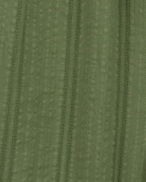 CARTERS NIÑA OVEROL GREEN WOVEN