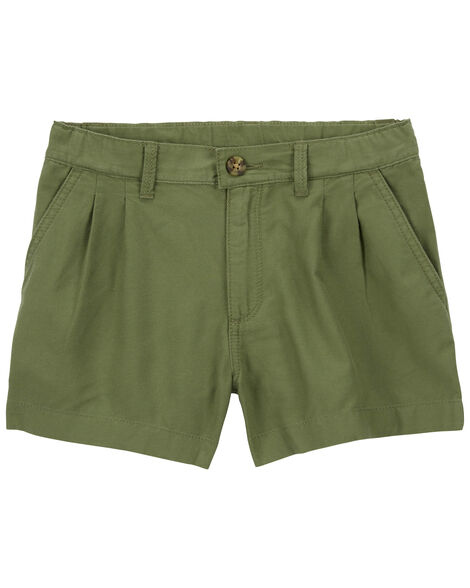 CARTERS NIÑA SHORT GREEN TWILL