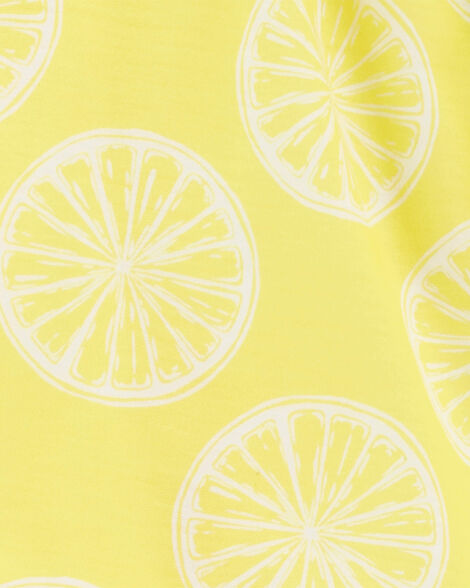 CARTERS NIÑA PIJAMA YELLOW LEMON