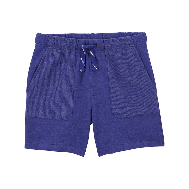 CARTERS NIÑO SHORT BLUE KNIT