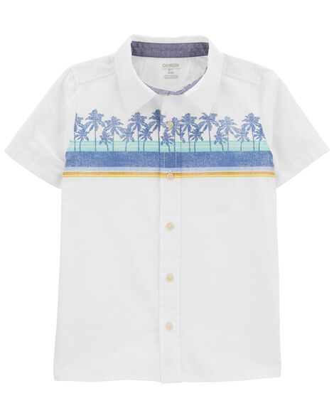 OSHKOSH NIÑO CAMISA IVORY PALM