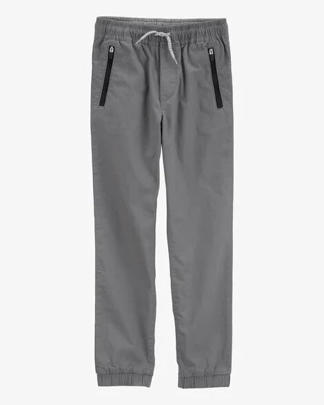 OSHKOSH NIÑO PANTALON CANVAS JOGGER GREY