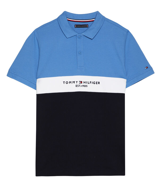 TOMMY HILFIGUER NIÑO POLO ESTABLISHED BLUE SPELL/DESERT SKY