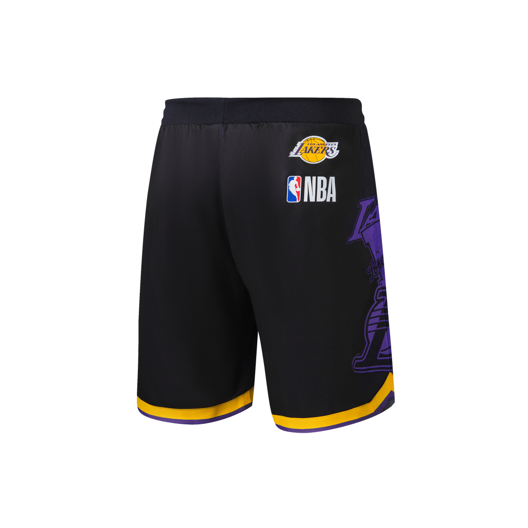 FEXPRO NIÑO SHORT NBA BADGES MADNESS BLK3