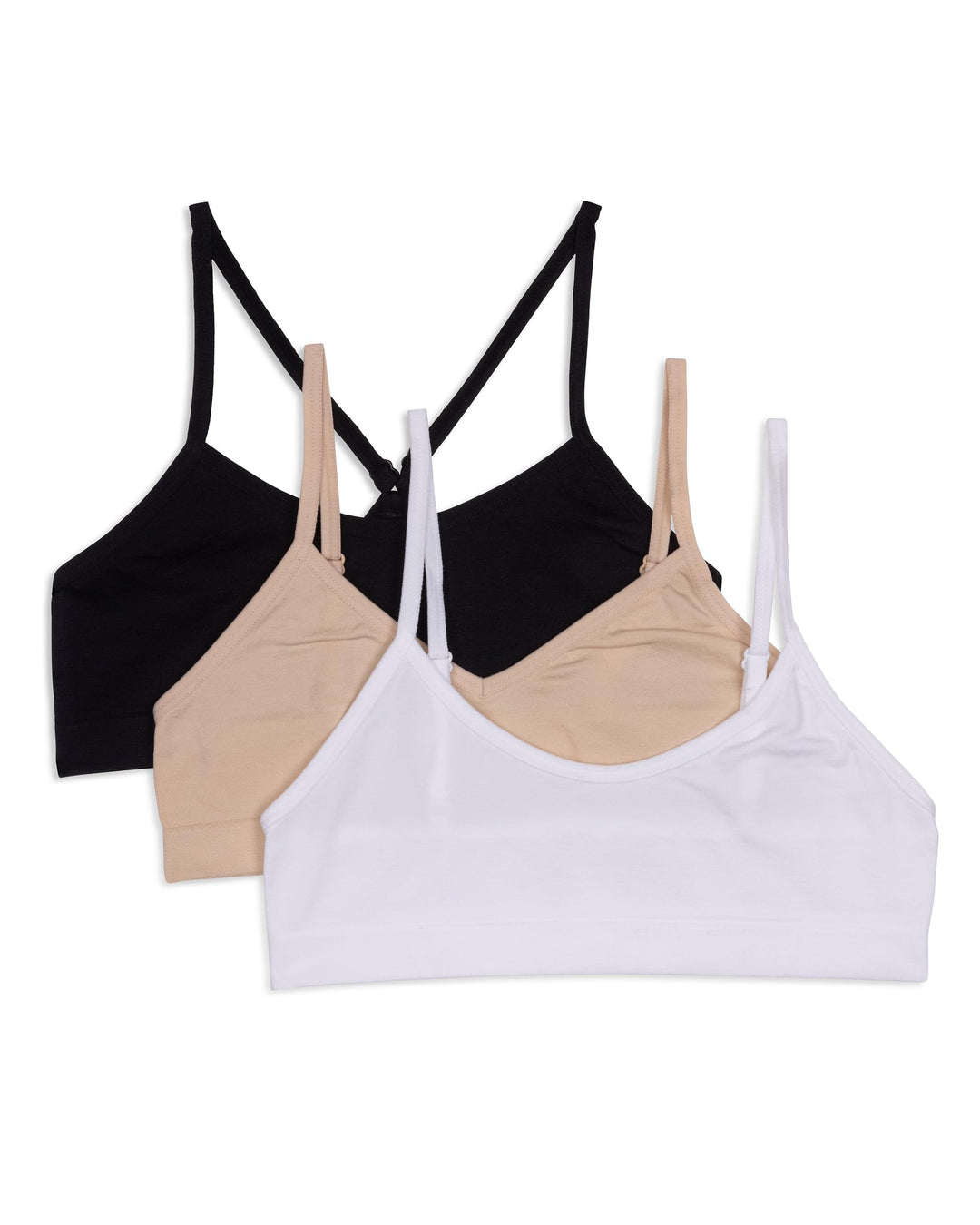 MAIDENFORM NIÑA BRASSIER MULTI SILO BUNDLE NUDE/WHT/BLK 3PK