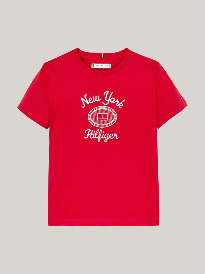 TOMMY HILFIGER NIÑA TSHIRT PRIMARY RED