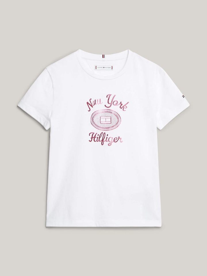 TOMMY HILFIGER NIÑA TSHIRT WHITE