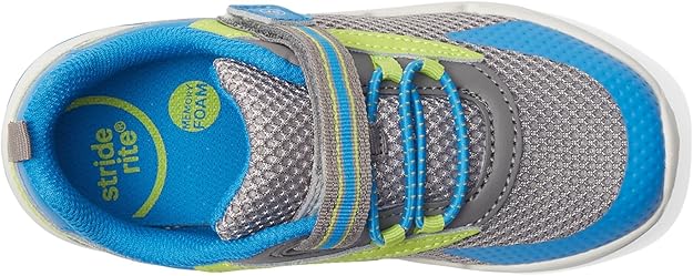 STRIDE RITE BEBE NIÑO ZAPATILLA SRT IAN GREY MULTI