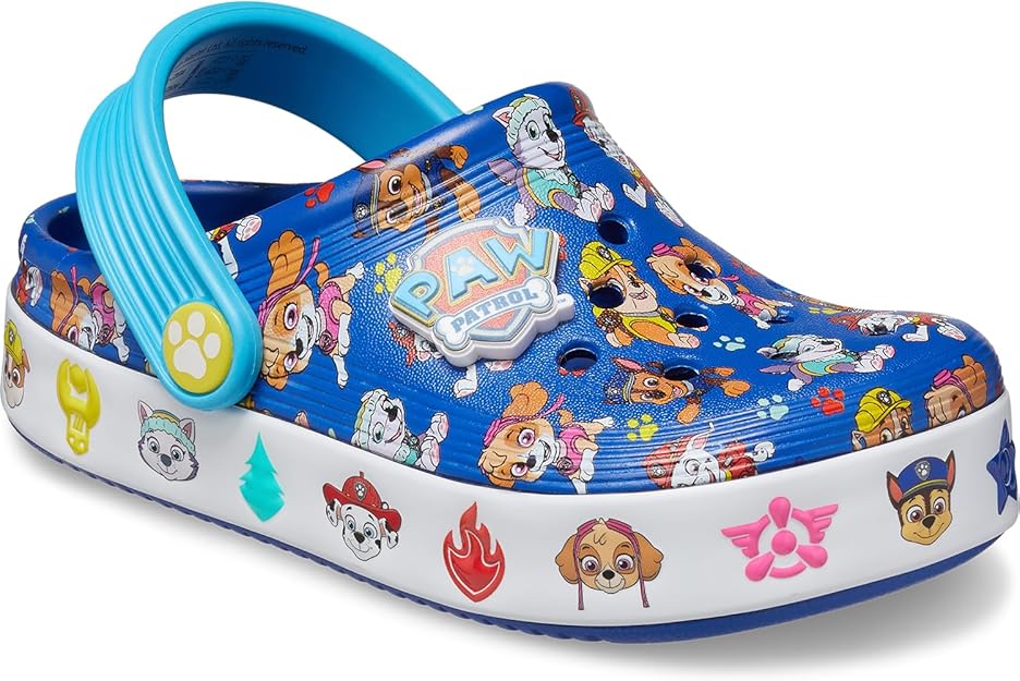 CROCS NIÑO CHANCLETA PAW PATROL BLUE