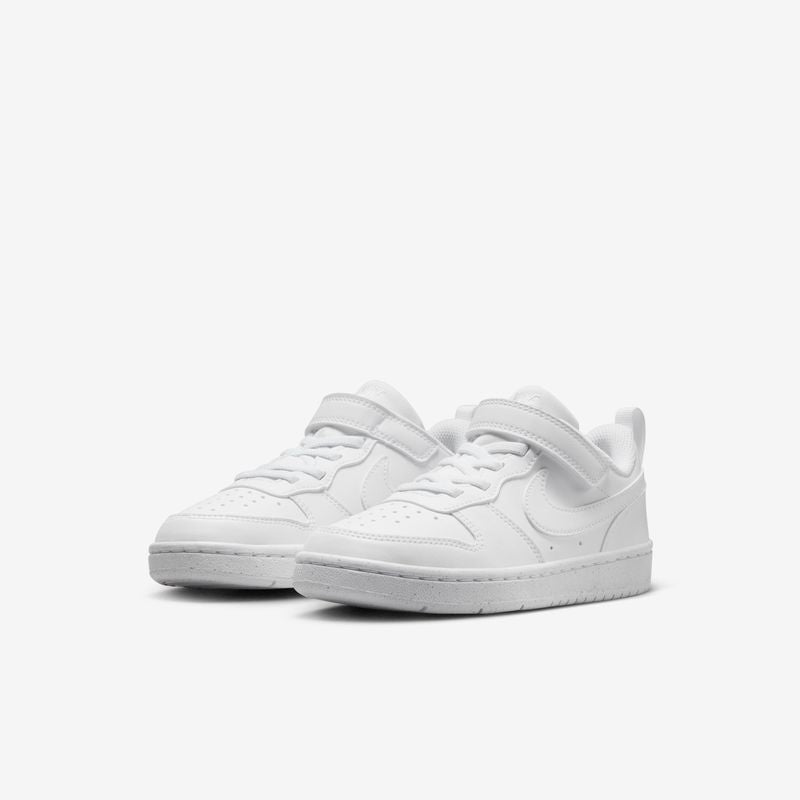 NIKE NIÑO ZAPATILLA Court Borough Low Recraft WHITE/WHITE-WHITE