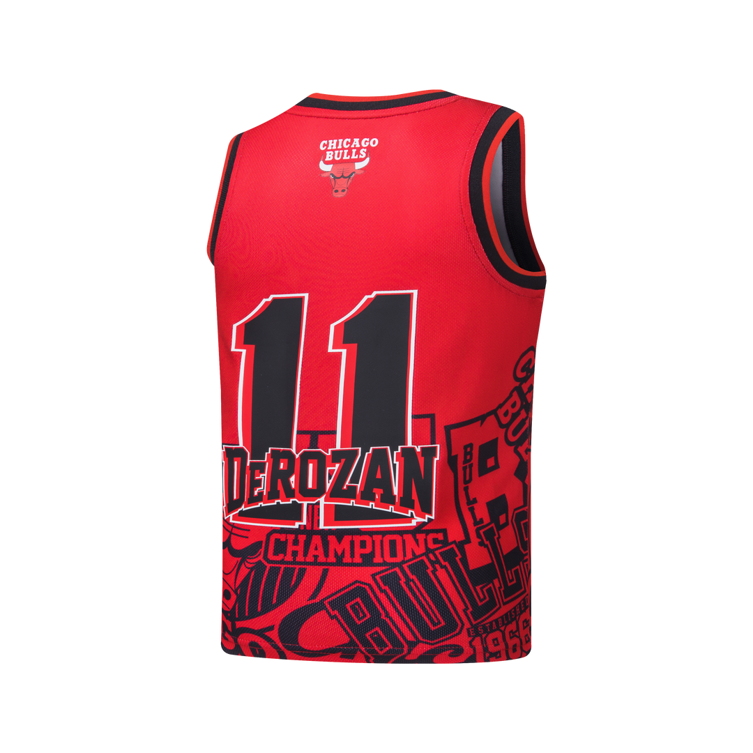 FEXPRO NIÑO TSHIRT SIN MANGAS BADGE MADNESS NBA RED