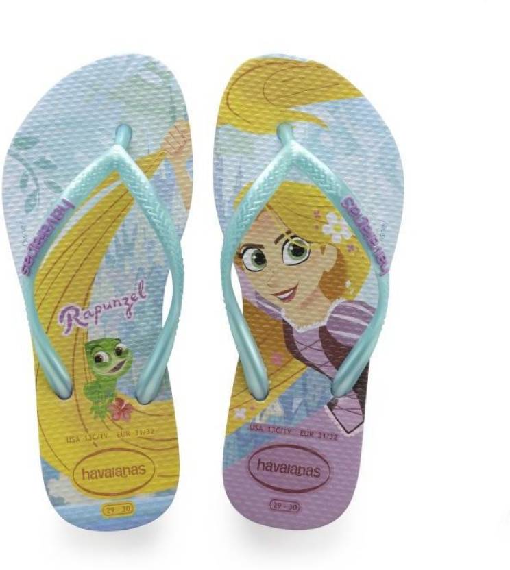 HAVAIANAS NIÑA CHANCLETA RAPUNZEL BLUE