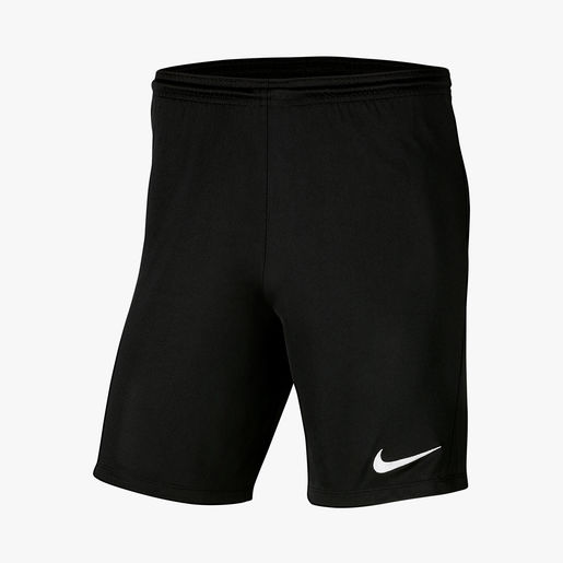 NIKE NIÑO SHORT NK DF PARK III BLK/WHT