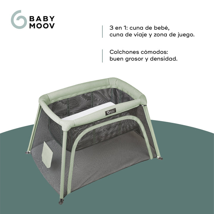 BABY MOOV CUNA DE VIAJE 3 EN 1 MOOV & COMFY