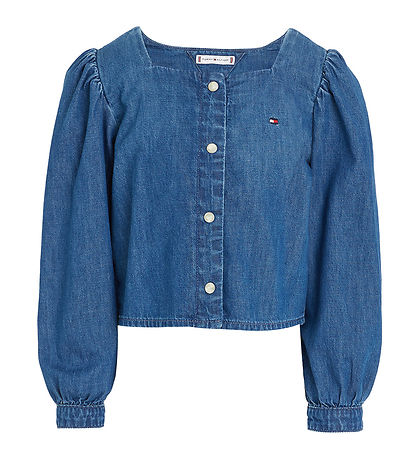 TOMMY HILFIGUER NIÑA CAMISA MARINEBLUECLOTH