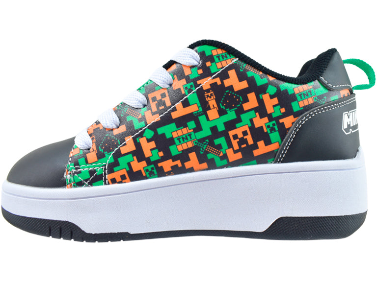 HEELYS NIÑO ZAPATILLA BASH MMC BLK/ORANGE/GREEN