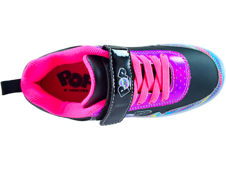 HEELYS NIÑA ZAPATILLA LOPI BLACK/NEON PINK/PURPLE CRUSH