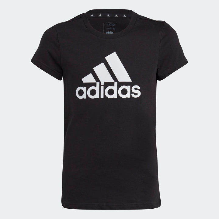 ADIDAS NIÑA TSHIRT BLACK/WHITE