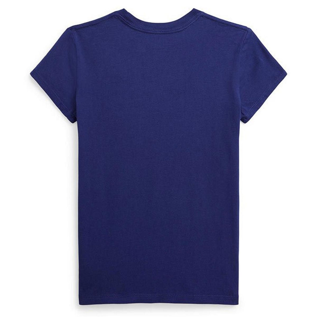 RALPH LAUREN NIÑA TSHIRT CHALET BLUE