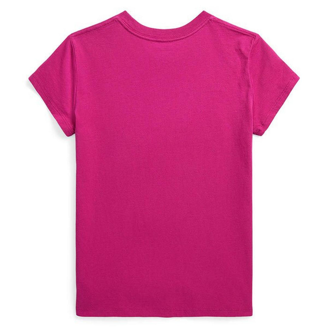 RALPH LAUREN NIÑA TSHIRT PREPPY PINK