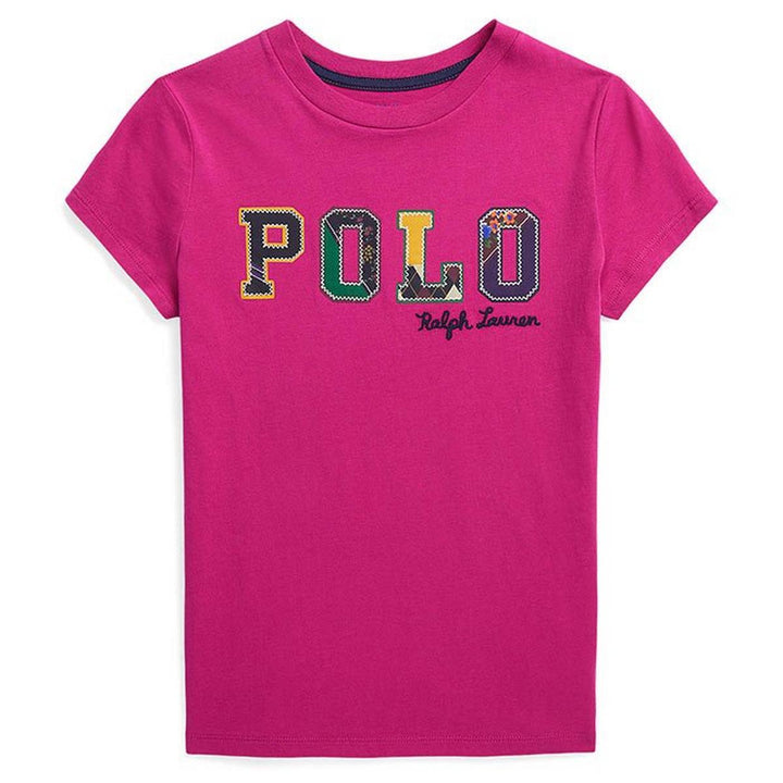 RALPH LAUREN NIÑA TSHIRT PREPPY PINK