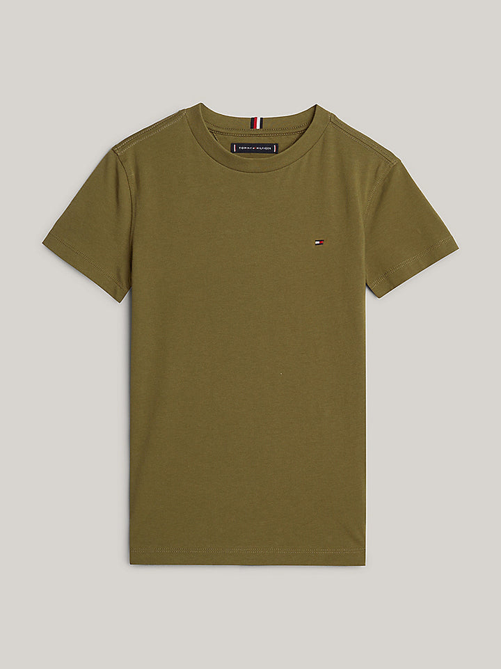 TOMMY HILFIGER NIÑO TSHIRT UTILITY OLIVE