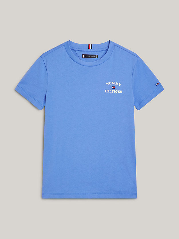 TOMMY HILFIGUER NIÑO TSHIRT LOGO BLUE SPELL