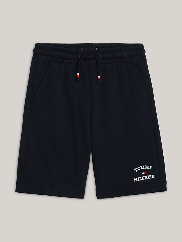 TOMMY HILFIGUER NIÑO SHORT LOGO SWEATS DESERT SKY