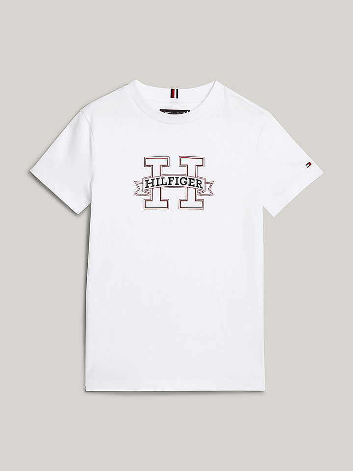 TOMMY HILFIGER NIÑO TSHIRT WHITE