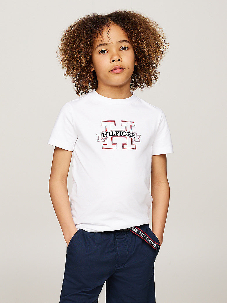 TOMMY HILFIGER NIÑO TSHIRT WHITE