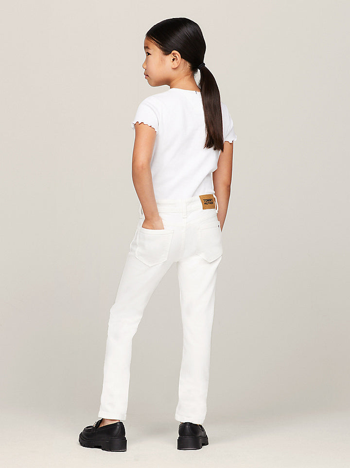 TOMMY HILFIGER NIÑA JEAN NORA WHITE