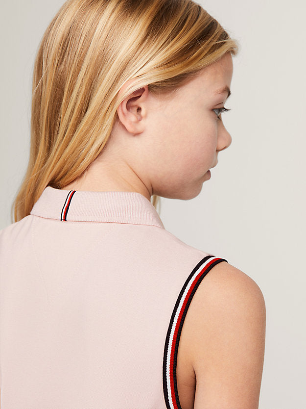 TOMMY HILFIGUER NIÑA VESTIDO CLASSIC WHIMSY PINK