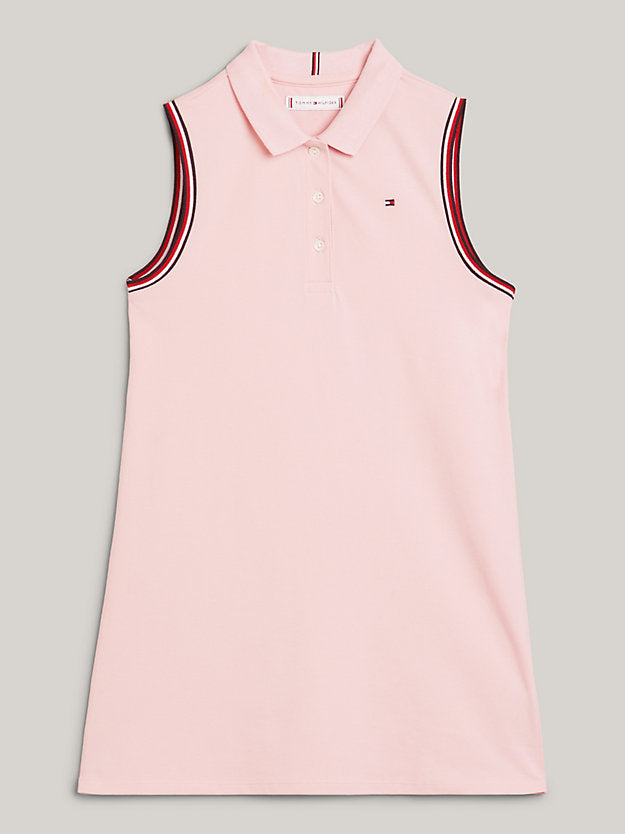 TOMMY HILFIGUER NIÑA VESTIDO CLASSIC WHIMSY PINK