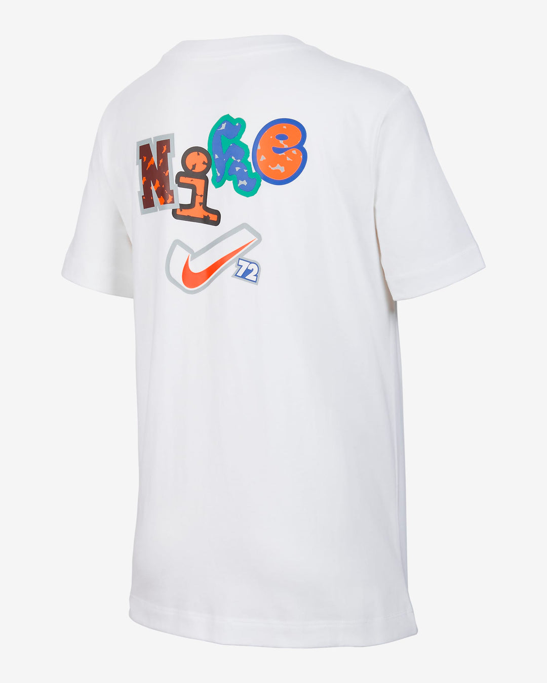 NIKE NIÑO TSHIRT K NSW TEE CREATE 2.1 VARZITY WHITE