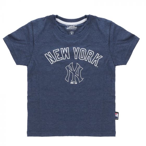 FEXPRO NIÑO CAMISETA SCRIPT LOGO MLB NVY2