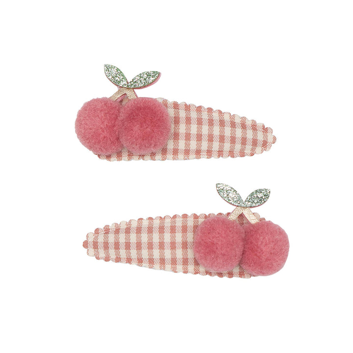 MIMI & LULA NIÑA GANCHO GINGHAM CHERRY