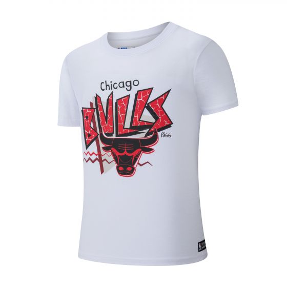 FEXPRO NIÑO TSHIRT MANGA CORTA CUELLO REDONDO NBA COLECCION CRAZY SKETCH WH