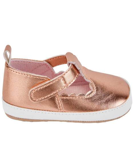 OSHKOSH BEBE NIÑA ZAPATO METALLIC SKIMMER