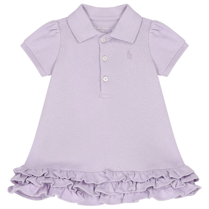 RALPH LAUREN BEBE NIÑA VESTIDO SPRING IRIS