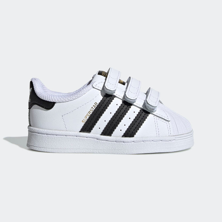 ADIDAS NIÑO ZAPATILLA SUPERSTAR CF I WHITE/C BLACK