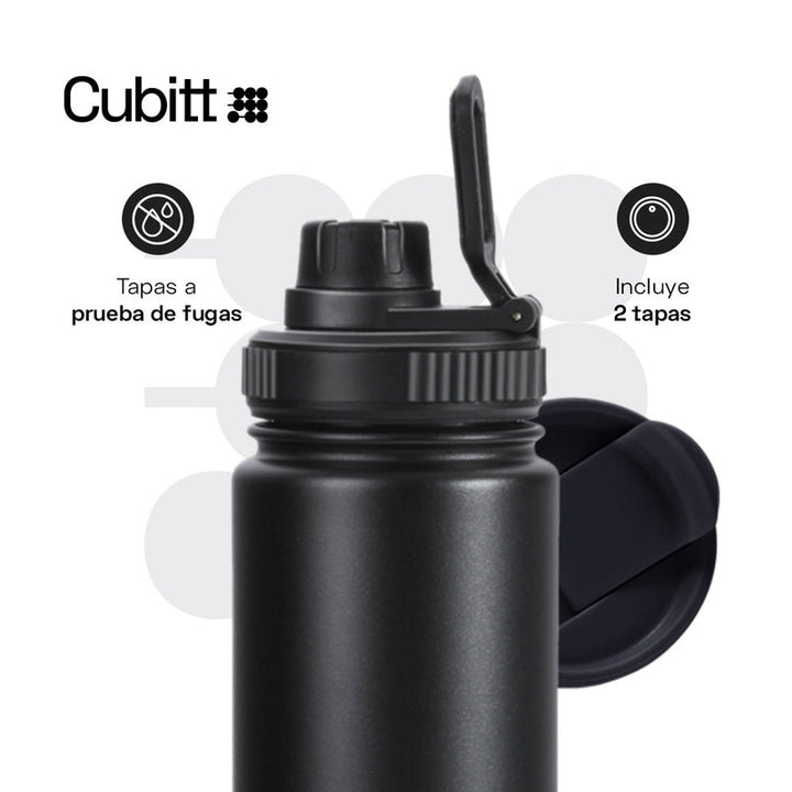 CUBITT TERMO HYDRO BOTTLE BLACK